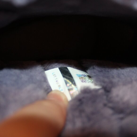 UGG WOMEN'S MINI BAILEY BOW SUEDE SHEARLING LINED ANKLE BOOTS PURPLE - Picture 8 of 9